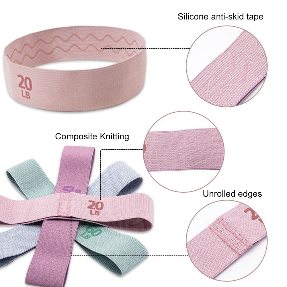 Anti-Slip Elastic Workout Bands