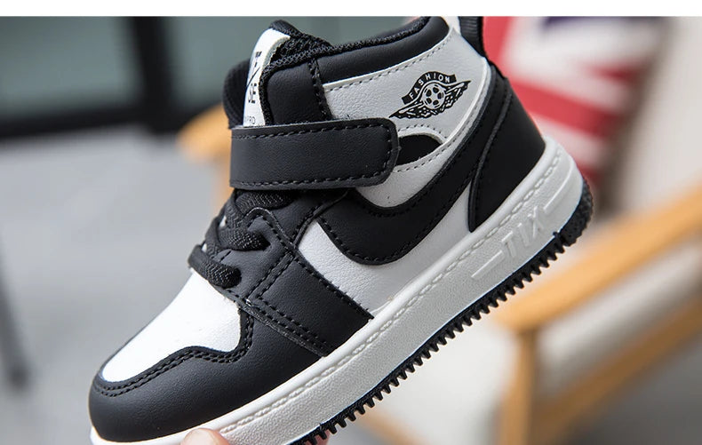 Fashion Kids High-Top Sneakers for Spring & Autumn