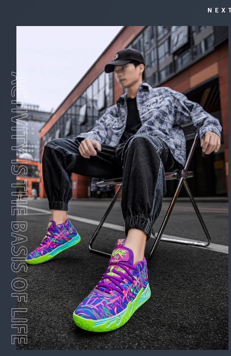 Breathable & Comfortable Basketball Shoes for Men & Women