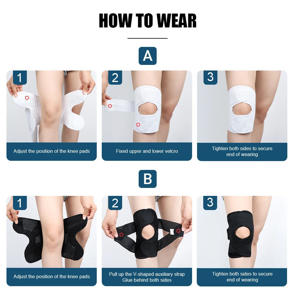 Pressurized Elastic Knee Pads