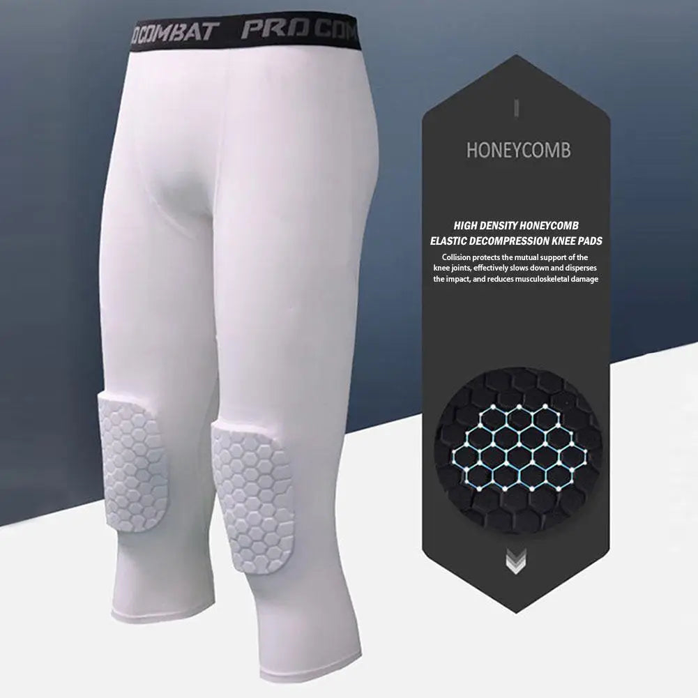 Athletic Knee Protection Sports Pants