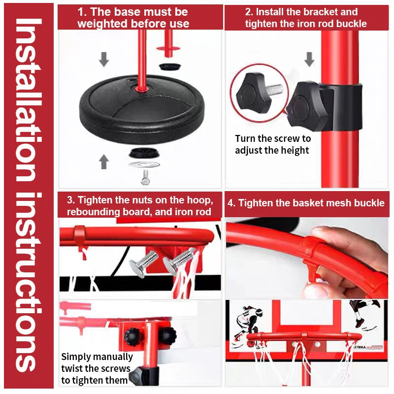 Elevatable Mobile Indoor Shooting Frame