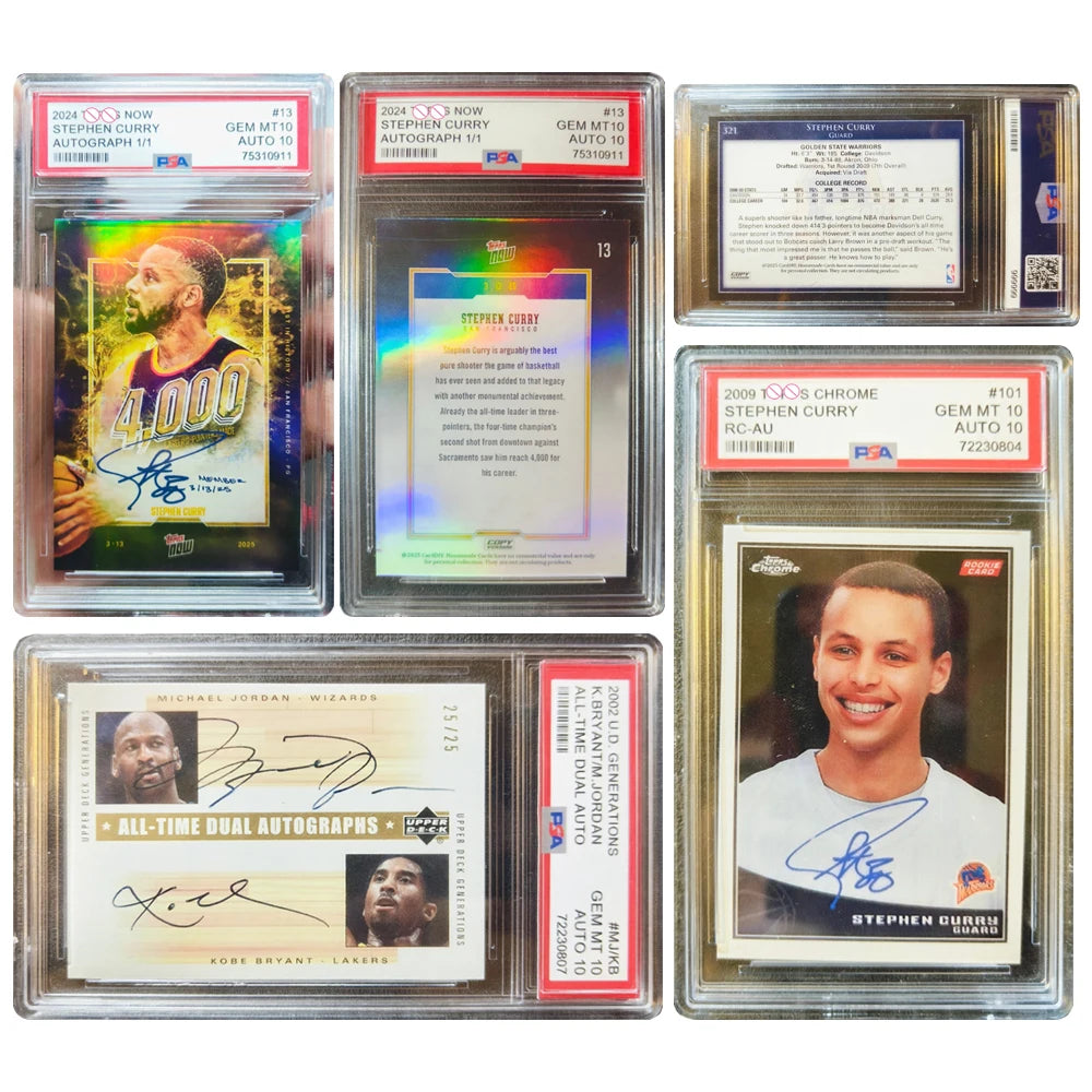 Panini DIY Basketball Collection Cards – Jordan, Kobe, Curry Special Edition