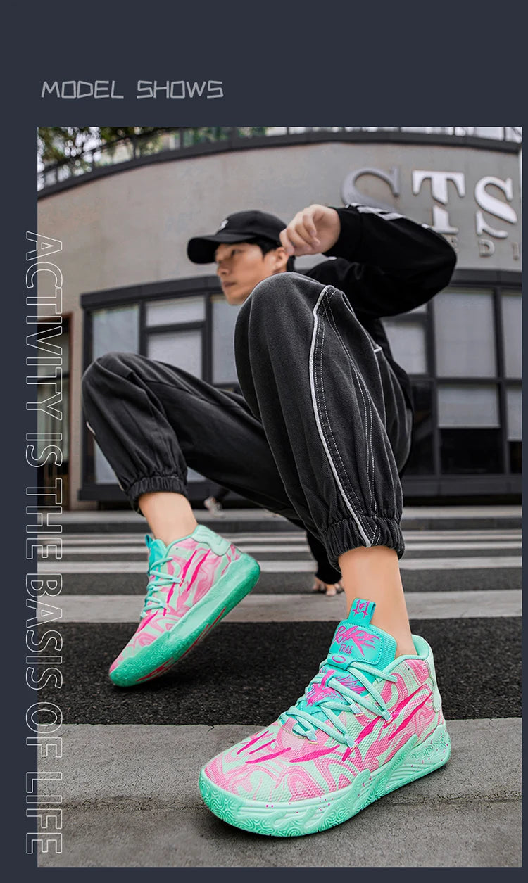 Breathable & Comfortable Basketball Shoes for Men & Women