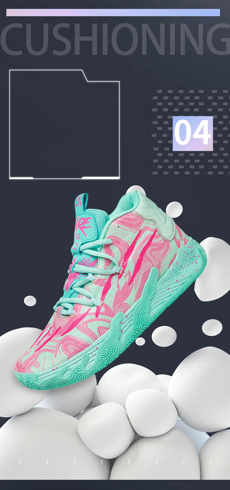 Breathable & Comfortable Basketball Shoes for Men & Women