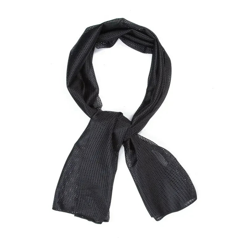Camouflage Mesh Neck Scarf
