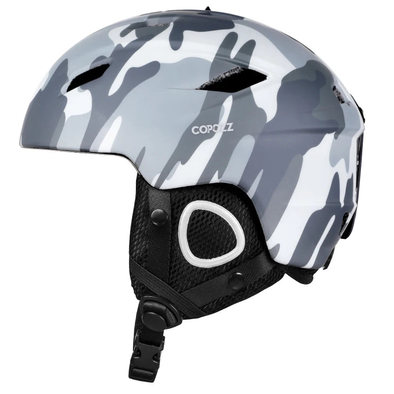 Copozz Men Women Ski Helmet - Half-Coverage Snowboard & Snowmobile Helmet