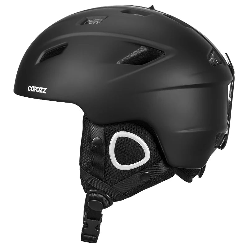 Copozz Men Women Ski Helmet - Half-Coverage Snowboard & Snowmobile Helmet