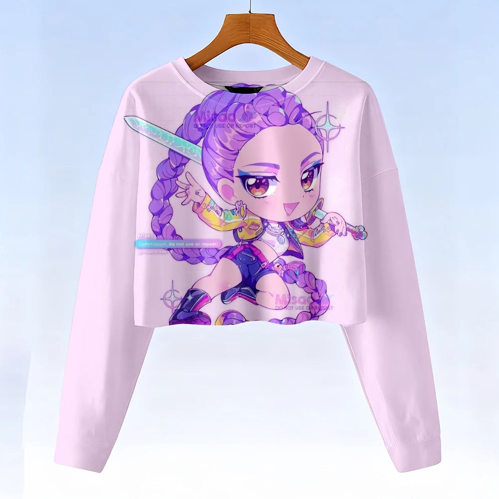 K-Pop Demon Hunters Hoodie – Fashion Hoodie for Toddler Girls & Kids