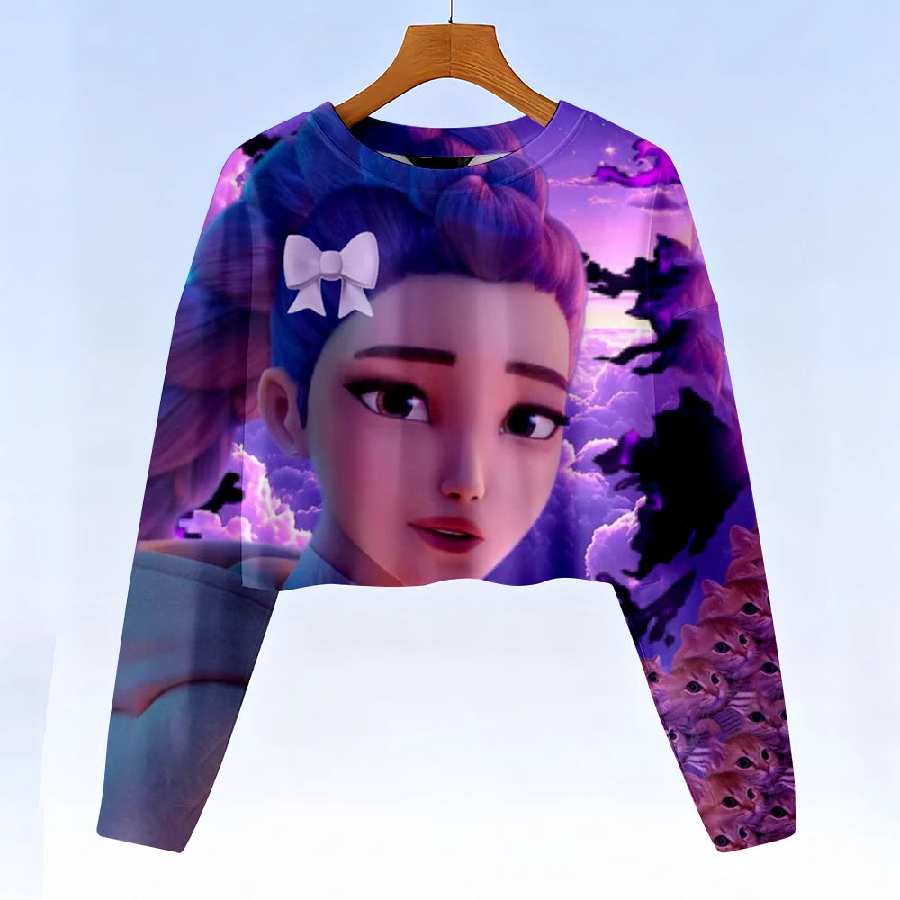 K-Pop Demon Hunters Hoodie – Fashion Hoodie for Toddler Girls & Kids