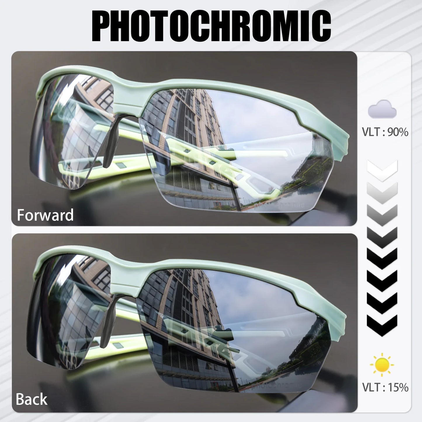 SCVCN Photochromic Cycling Glasses