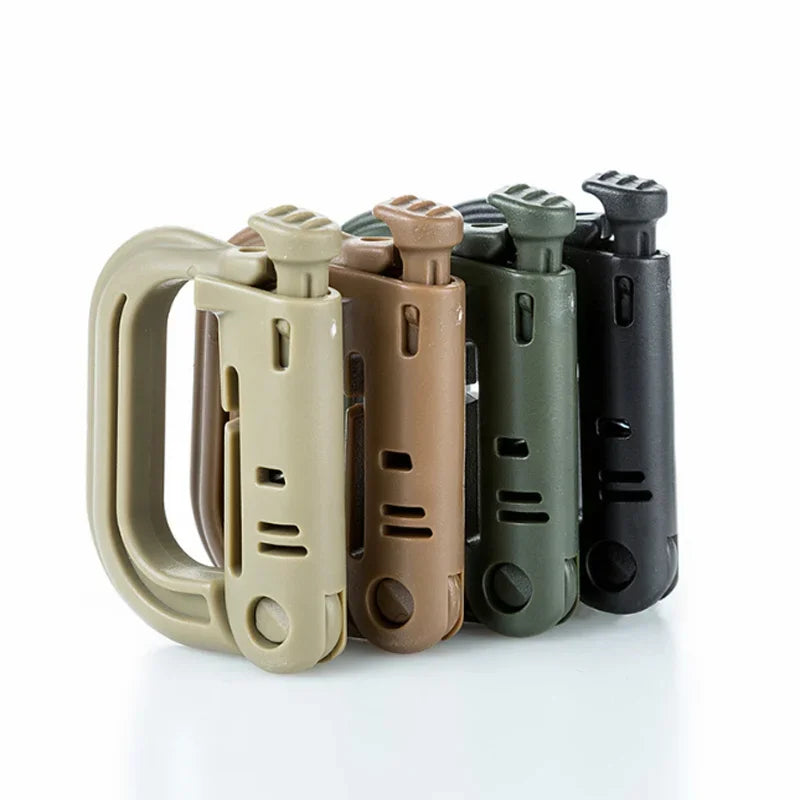 Plasctic Shackle Carabiner Buckle