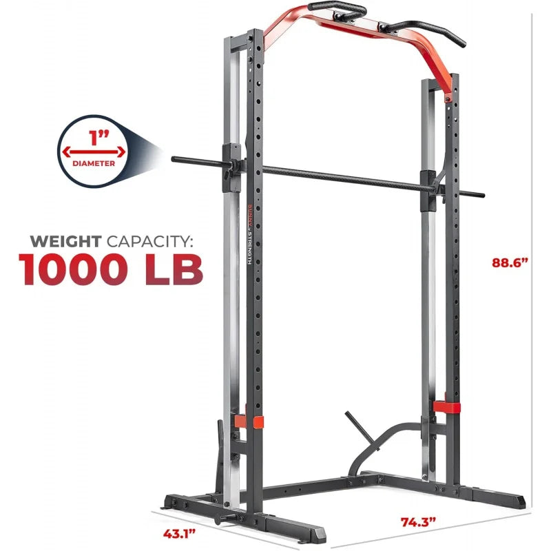 Sunny Health & Fitness Premium Squat Power Rack