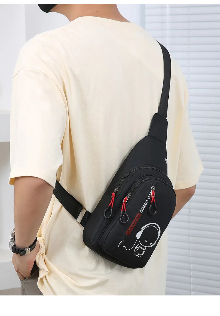 Men's 2024 Casual Fashion Chest Bag