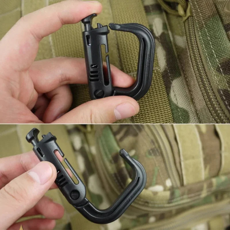 Plasctic Shackle Carabiner Buckle