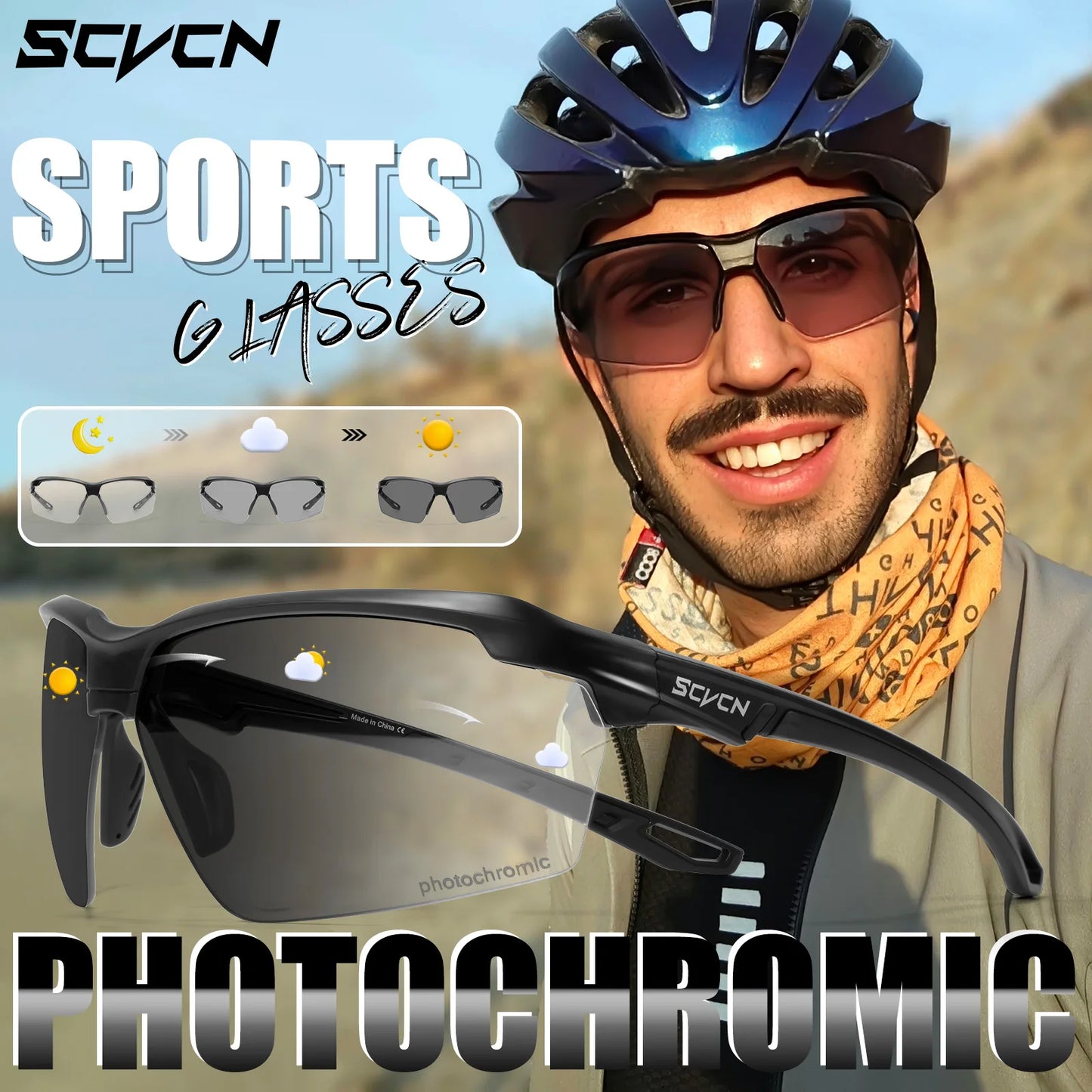 SCVCN Photochromic Cycling Glasses