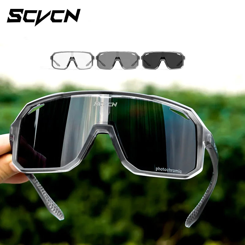 SCVCN Photochromic Cycling Sunglasses