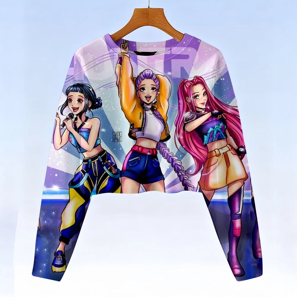K-Pop Demon Hunters Hoodie – Fashion Hoodie for Toddler Girls & Kids