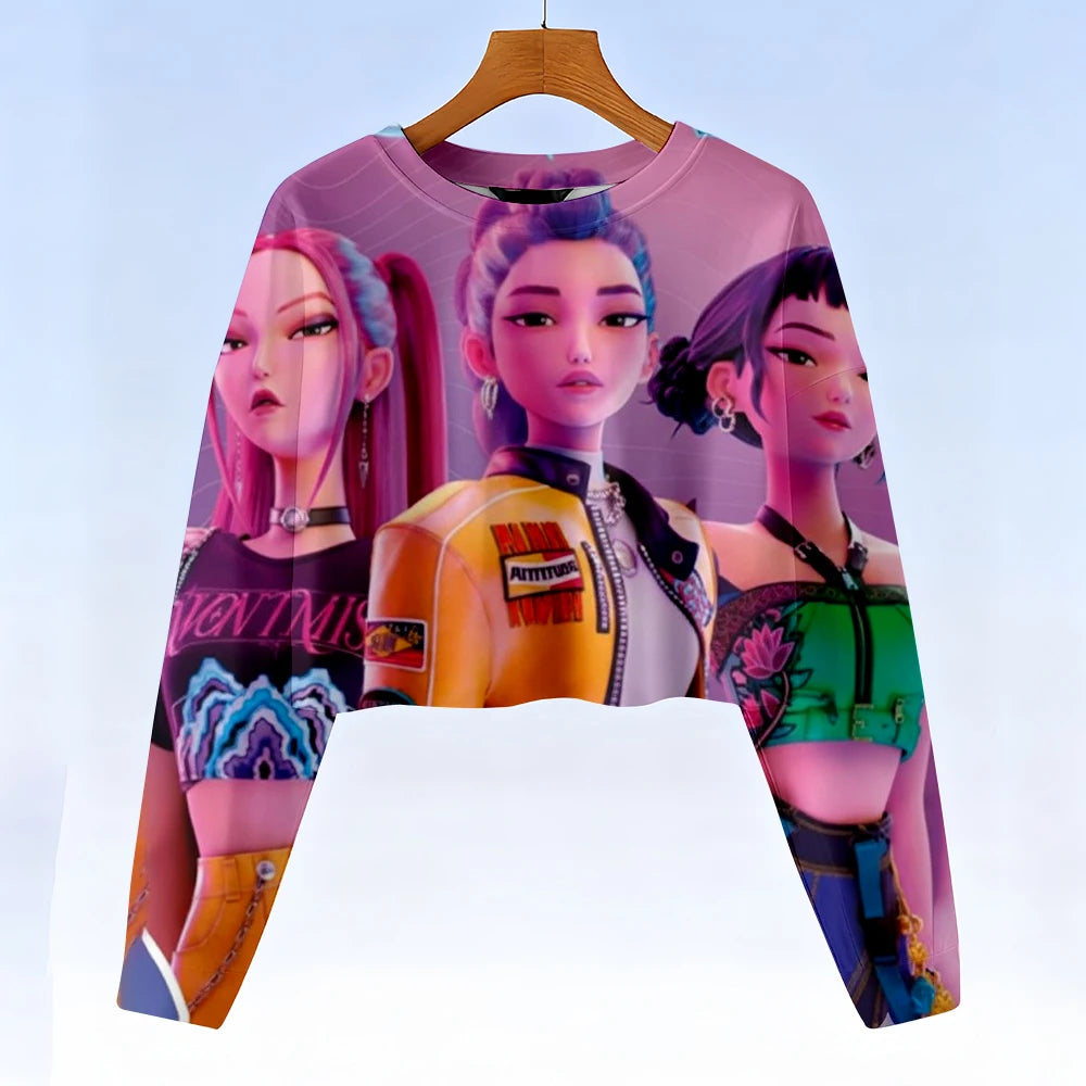 K-Pop Demon Hunters Hoodie – Fashion Hoodie for Toddler Girls & Kids