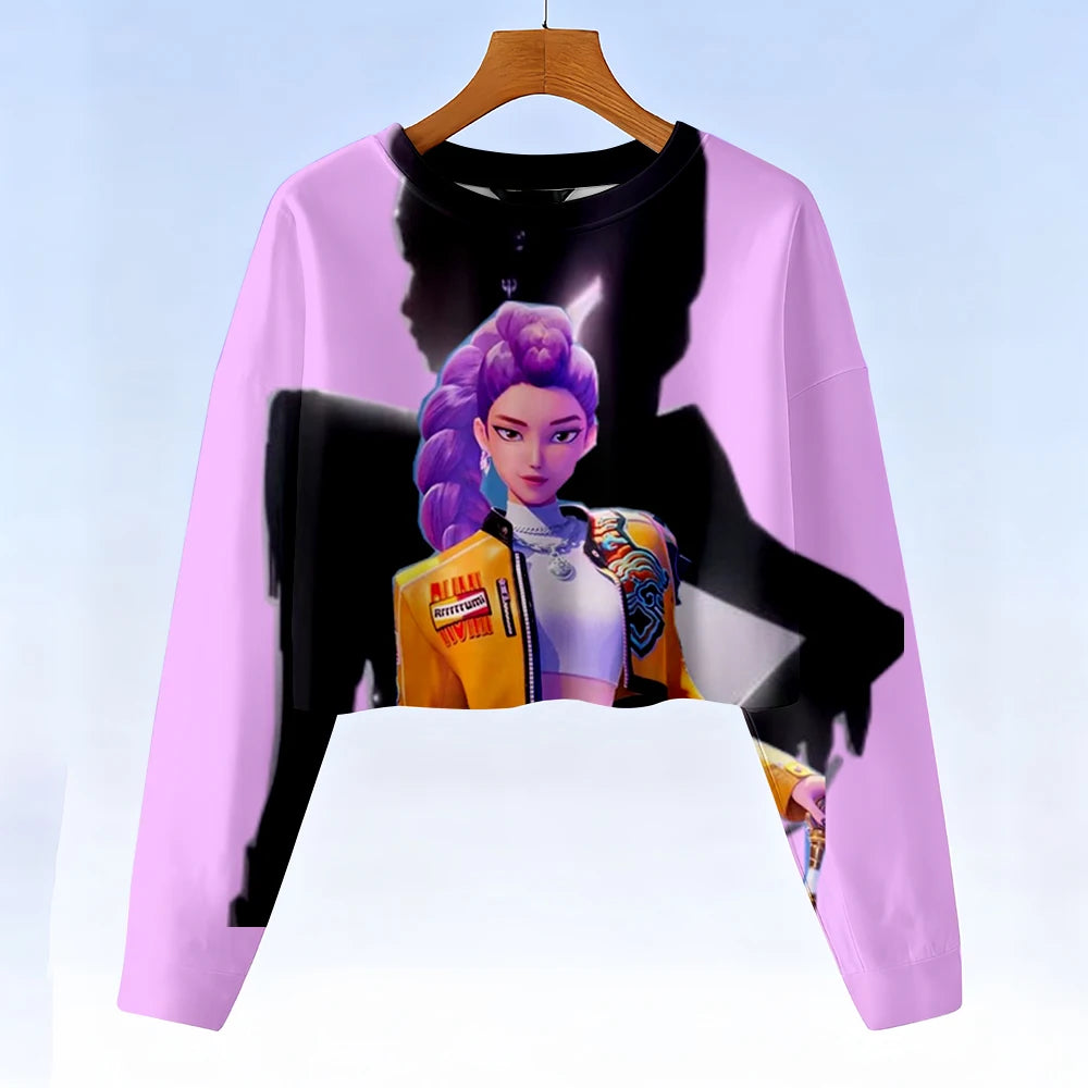 K-Pop Demon Hunters Hoodie – Fashion Hoodie for Toddler Girls & Kids