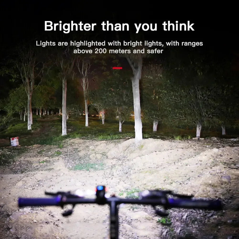 Rechargeable MTB Mountain Bicycle Lamp Light