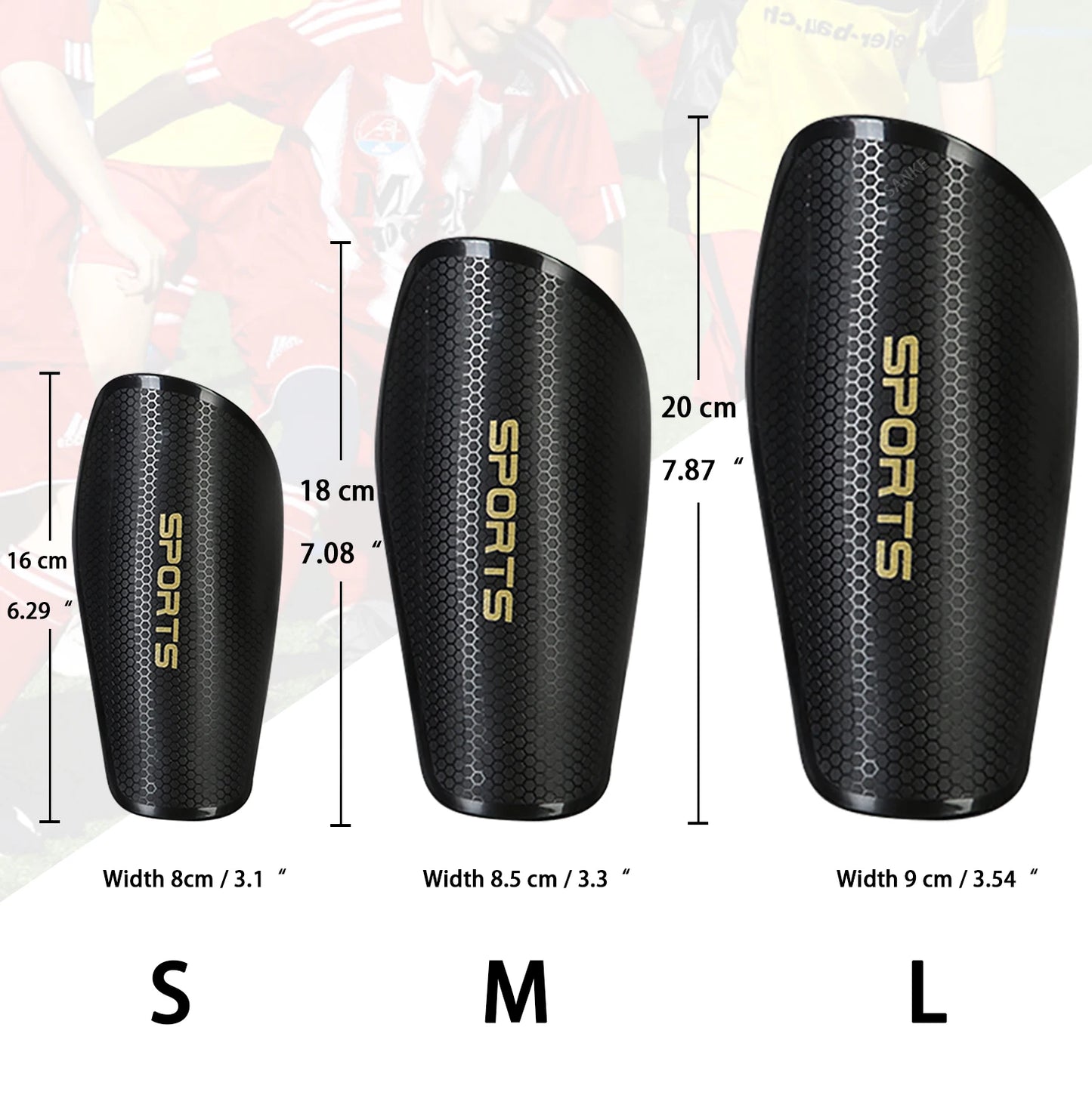 Sanke Soccer Football Shin Guard