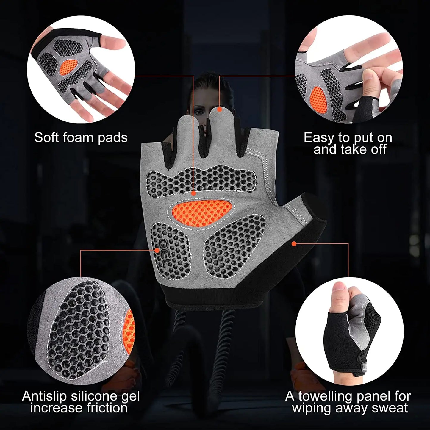 Dumbbell Gym Gloves