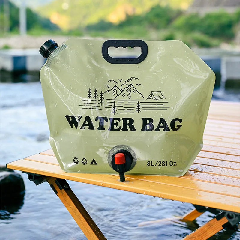 Outdoor Hiking Folding Water Bucket Bag