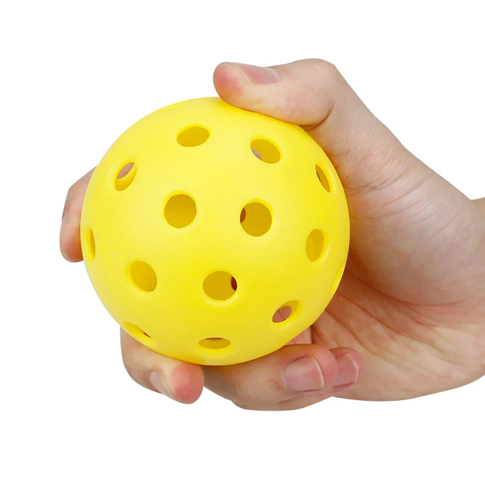 74MM Durable 40-Hole Outdoor Pickleballs (6/12/24 Pack)