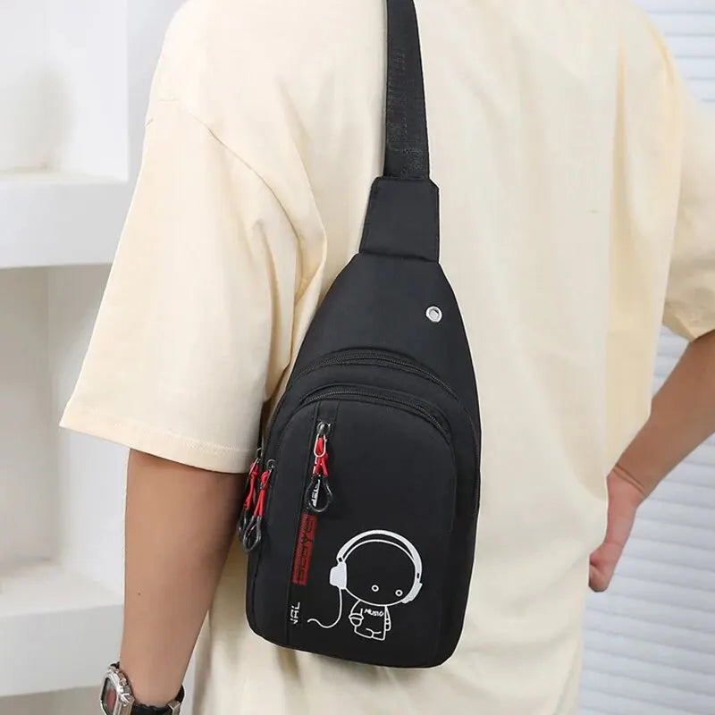 Men's 2024 Casual Fashion Chest Bag