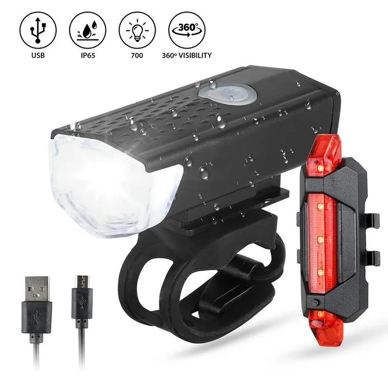 Rechargeable LED Bicycle Light