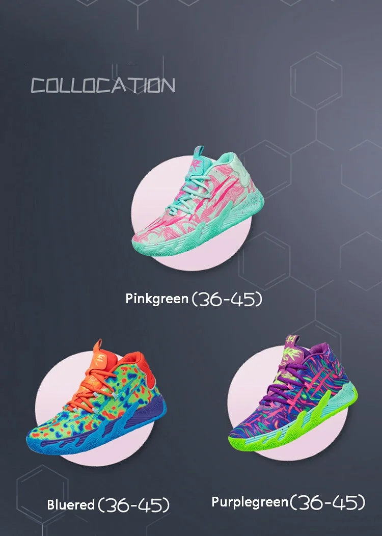 2024 New Breathable Basketball Shoes for Men & Women