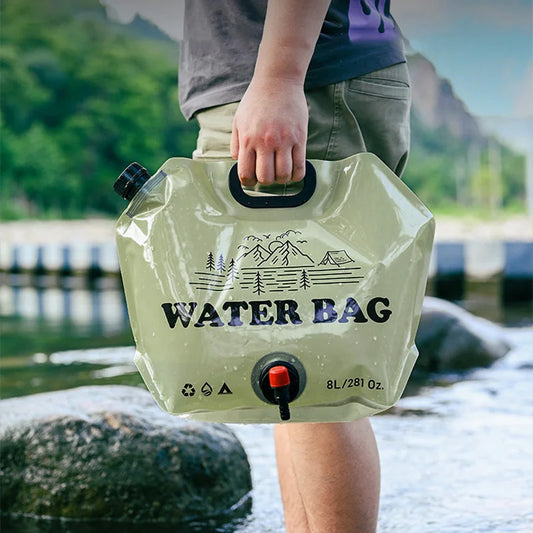 Outdoor Hiking Folding Water Bucket Bag