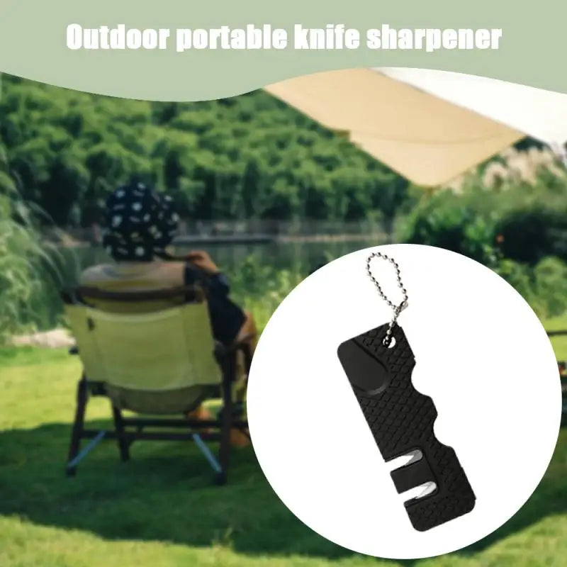 Mini Portable Outdoor Knife Sharpener for Camping & Kitchen Use