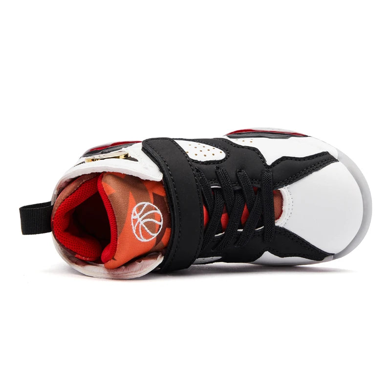 Children’s Basketball Shoes – Non-Slip Outdoor Sports Sneakers for Kids