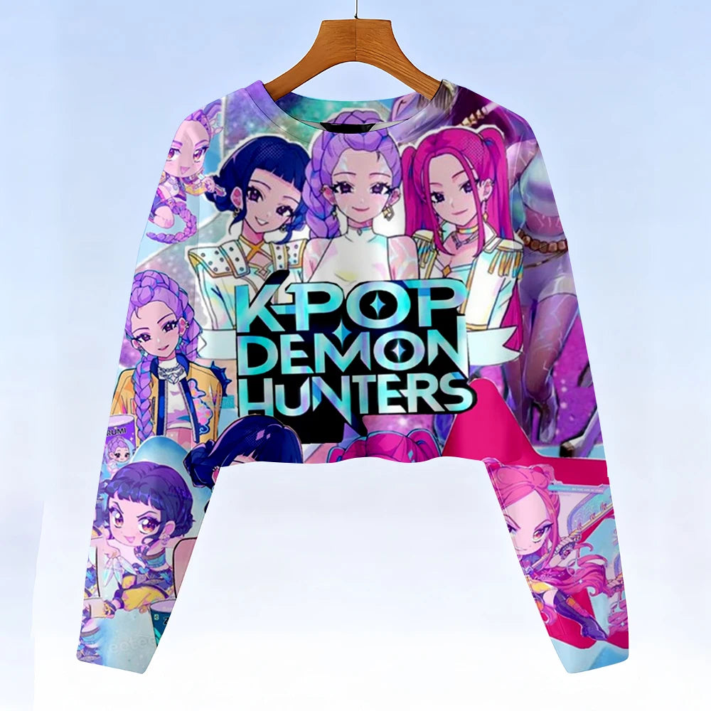 K-Pop Demon Hunters Hoodie – Fashion Hoodie for Toddler Girls & Kids