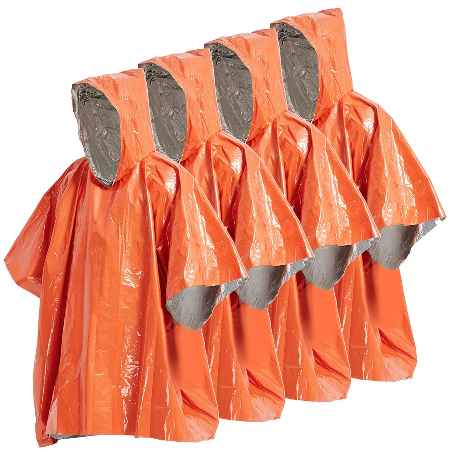 Emergency Rain Poncho Thermal Blanket Rain Cover