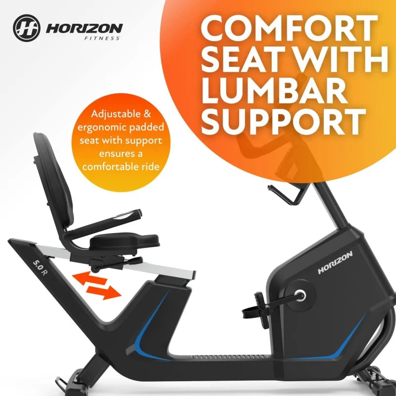 Horizon Fitness 5.0R Recumbent Bike