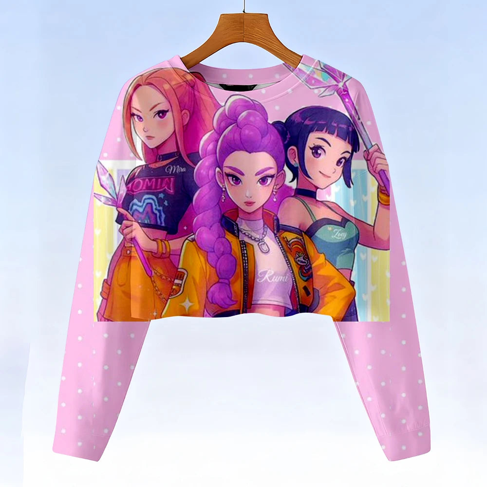 K-Pop Demon Hunters Hoodie – Fashion Hoodie for Toddler Girls & Kids