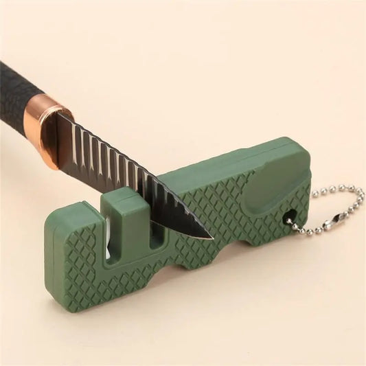 Mini Portable Outdoor Knife Sharpener for Camping & Kitchen Use