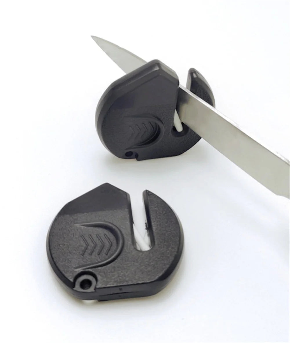 Mini Portable Outdoor Knife Sharpener for Camping & Kitchen Use