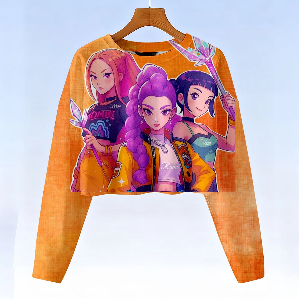 K-Pop Demon Hunters Hoodie – Fashion Hoodie for Toddler Girls & Kids