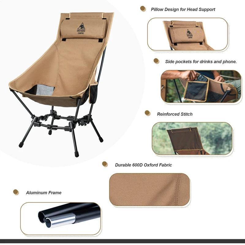 OneTigris Portable Camping Chairs