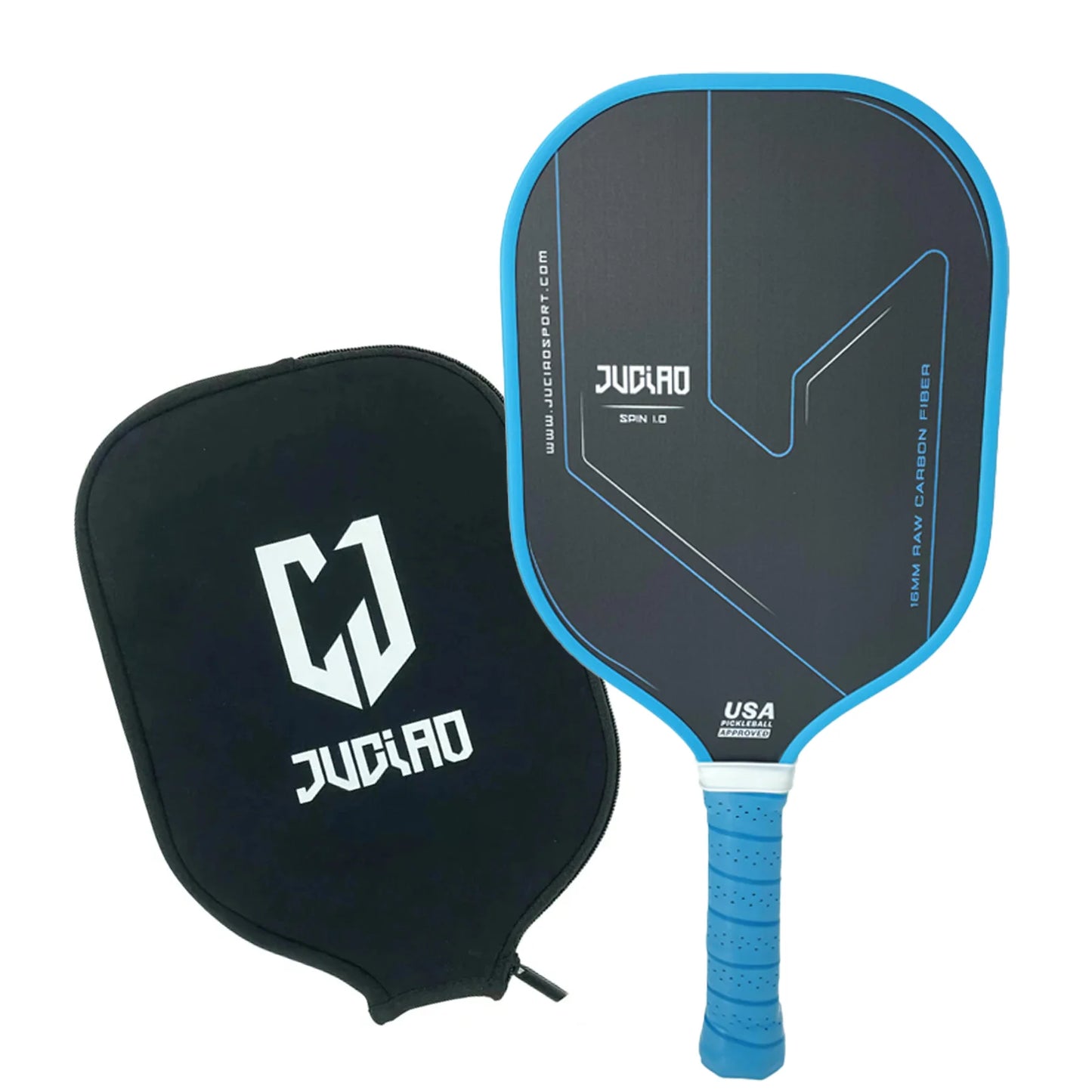 JUCIAO T700 Raw Carbon Fiber Pickleball Paddle