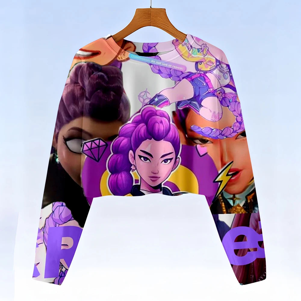 K-Pop Demon Hunters Hoodie – Fashion Hoodie for Toddler Girls & Kids