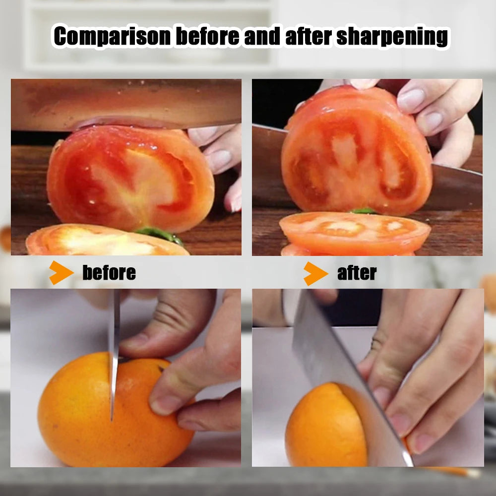 Mini Portable Outdoor Knife Sharpener for Camping & Kitchen Use