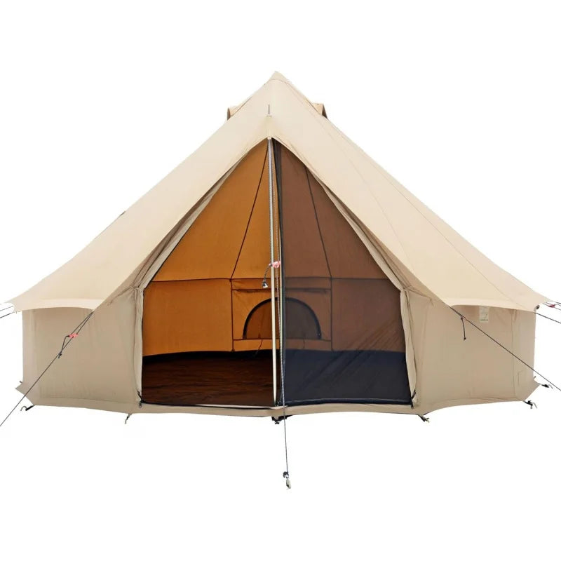 Regatta Canvas Bell Tent - w/StoveJack