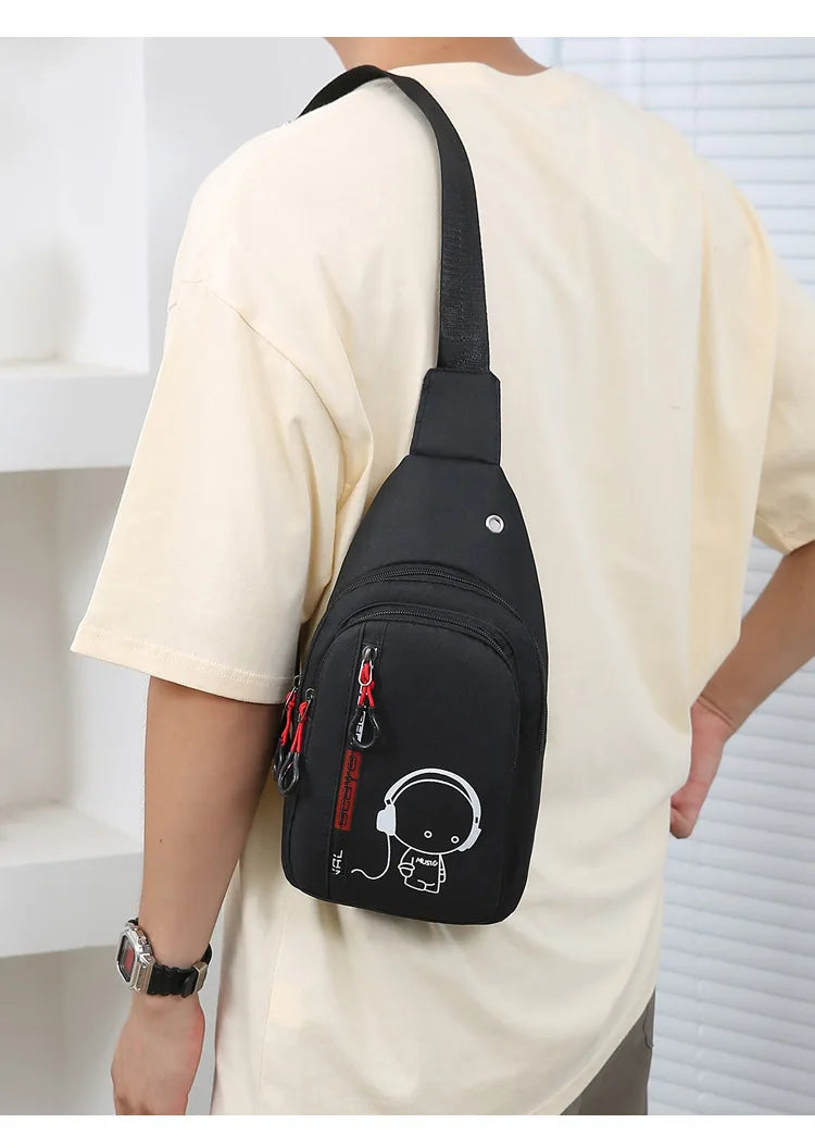 Men's 2024 Casual Fashion Chest Bag