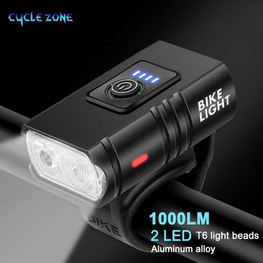 Rechargeable BK02 Bike LED Light Lamp