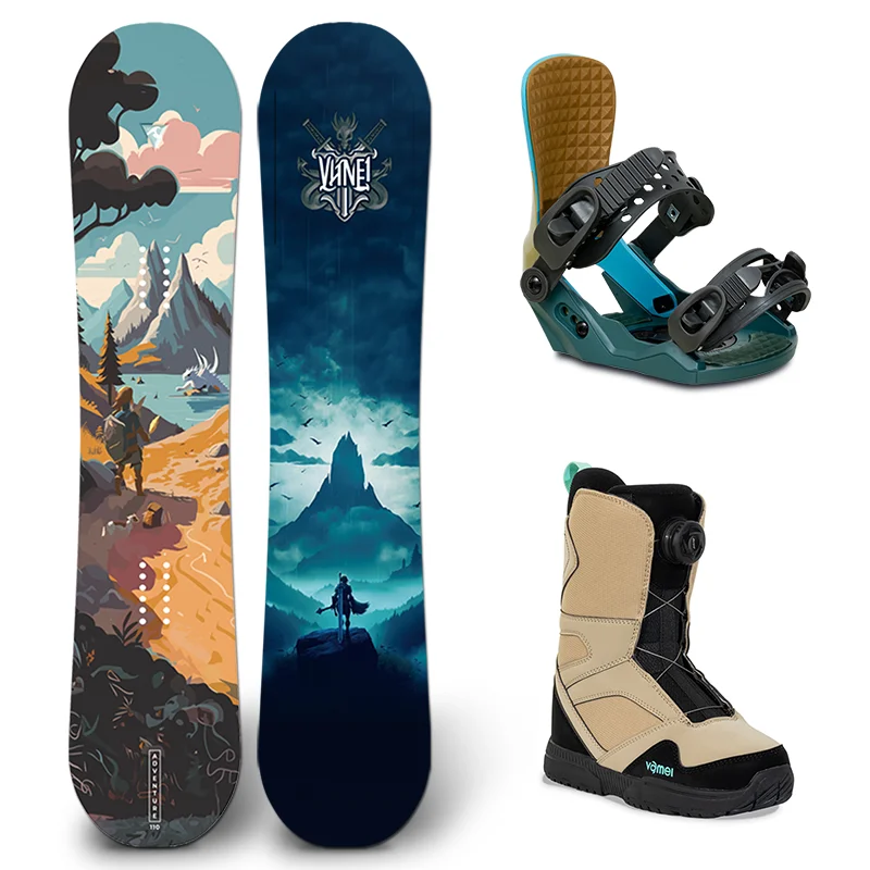 Children’s All-Round Snowboard – Flat & Carved Unisex Board